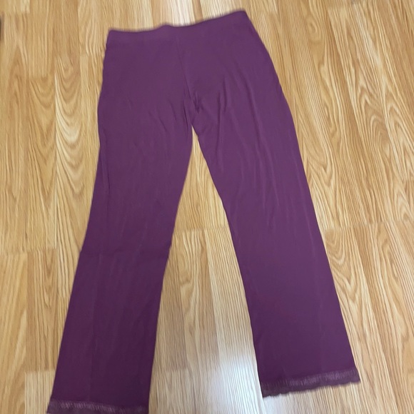 Exclusive of Decoration Size M/L light burgundy lounging/exercise pants - Picture 1 of 8